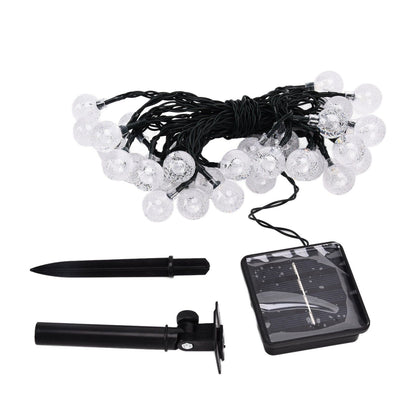 21ft 30LED Solar String Light Warm Waterproof Lamp String Light for Outdoor Yard Lawn Decor V1294-YM0523-3111210397711