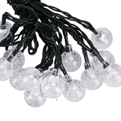 21ft 30LED Solar String Light Warm Waterproof Lamp String Light for Outdoor Yard Lawn Decor V1294-YM0523-3111210397711