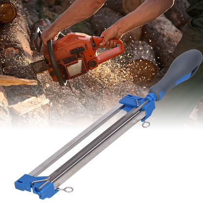 2 in 1 Chainsaw Sharpener Steel Chainsaw File 5/32 Inch Portable Easy Chain Saw Sharpener V1294-YM0523-3111210397811