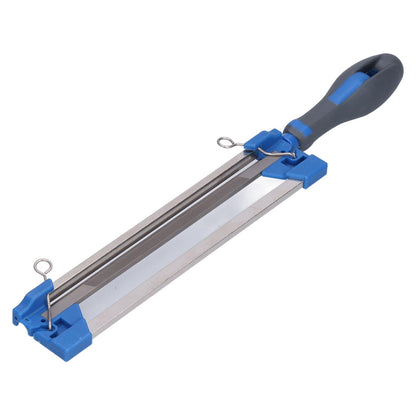 2 in 1 Chainsaw Sharpener Steel Chainsaw File 5/32 Inch Portable Easy Chain Saw Sharpener V1294-YM0523-3111210397811