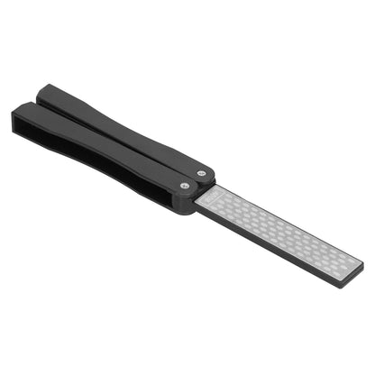 Knife Sharpener Double Sides Fan Shape Folding Mini Portable Whetstone for Outdoor Garden Farm Tools V1294-YM0523-3111210399111