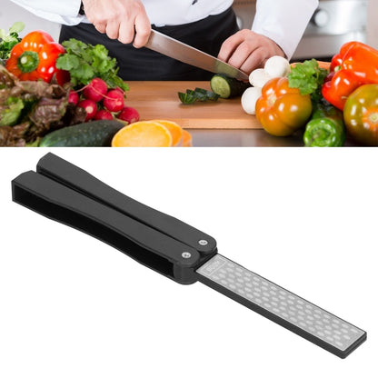 Knife Sharpener Double Sides Fan Shape Folding Mini Portable Whetstone for Outdoor Garden Farm Tools V1294-YM0523-3111210399111