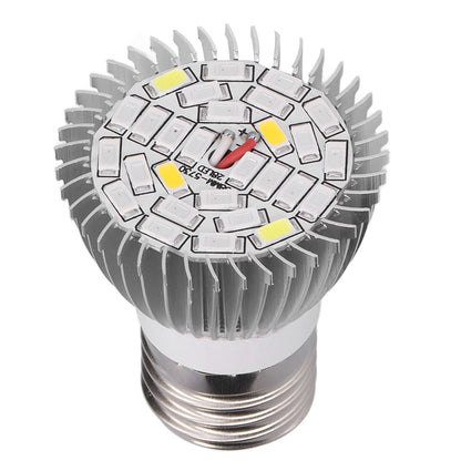 LED Grow Light Bulb Full Spectrum 28 LED E27 Socket Plant Light Bulb for Indoor Plants V1294-YM0523-3111210399811