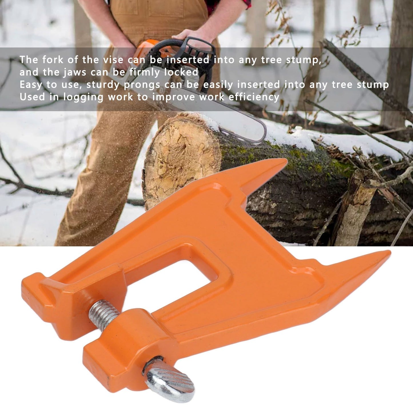 Chain Filing Vise Good Fixability Small Portable Compact Lightweight Chain Saw Chain Sharpening Vise for V1294-YM0523-3111210400511
