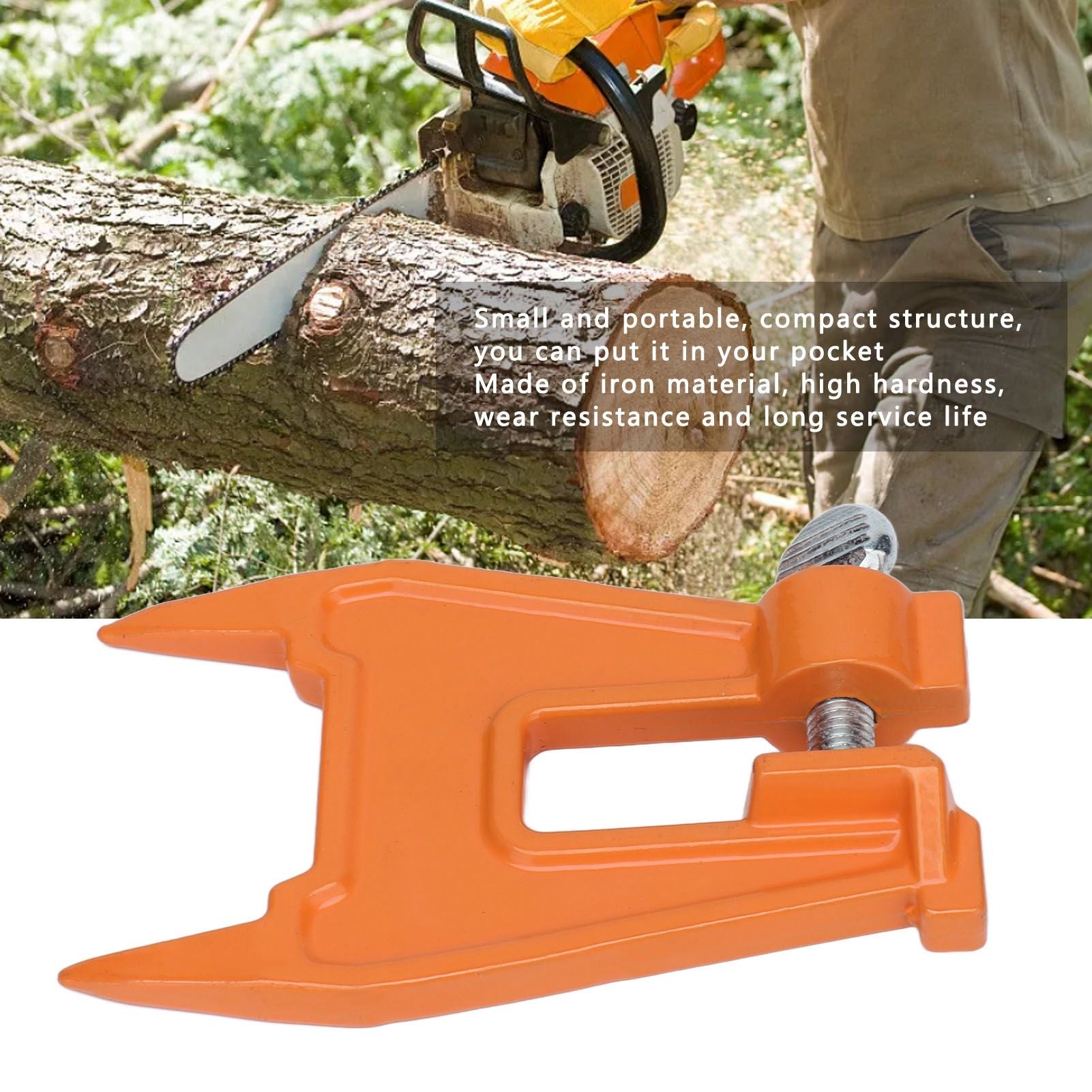 Chain Filing Vise Good Fixability Small Portable Compact Lightweight Chain Saw Chain Sharpening Vise for V1294-YM0523-3111210400511