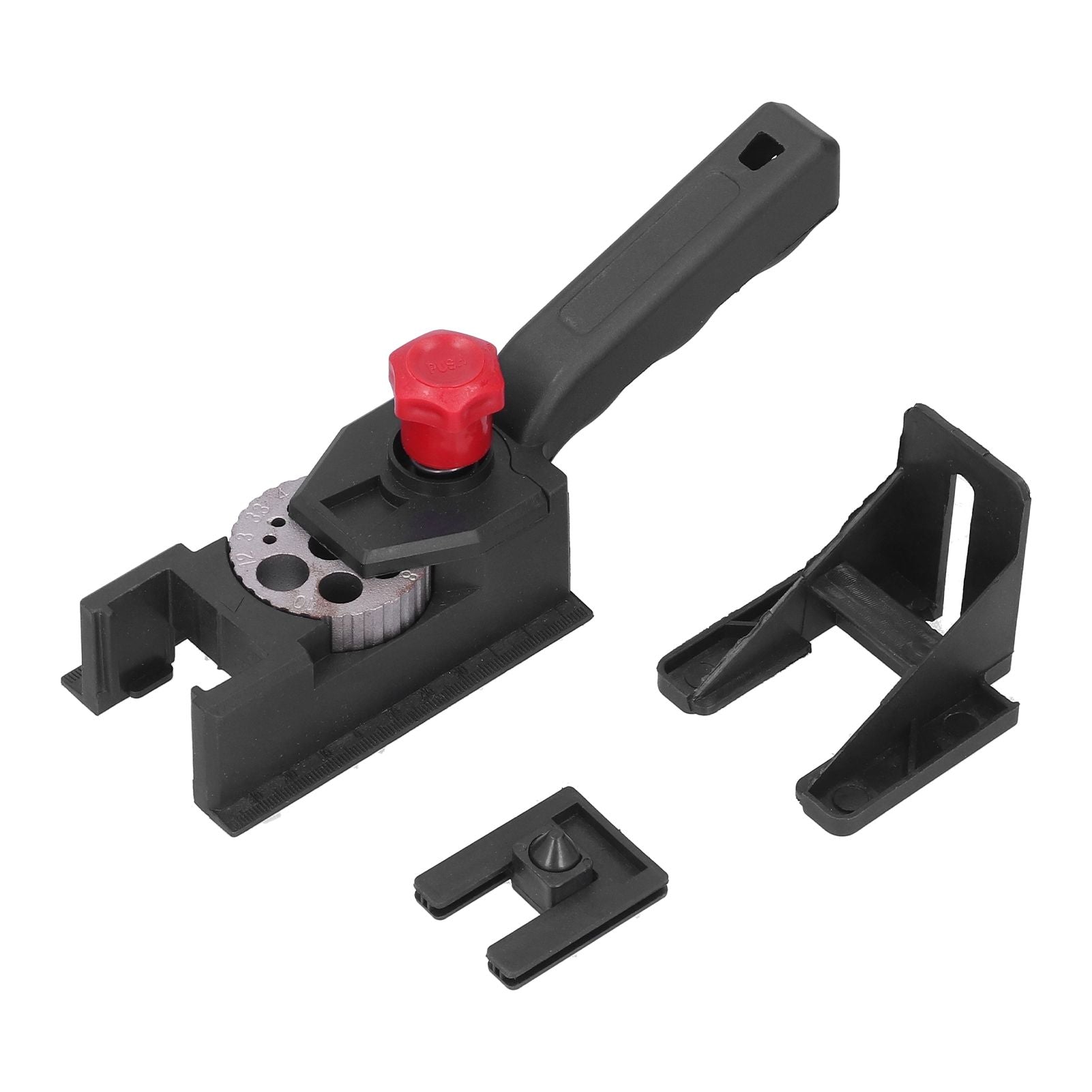 Handheld Dowel Jig Multifunction Flexible Adjustable Lightweight Portable Punch Locator V1294-YM0523-3111210400611