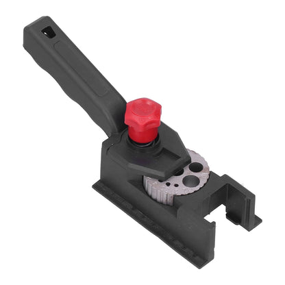 Handheld Dowel Jig Multifunction Flexible Adjustable Lightweight Portable Punch Locator V1294-YM0523-3111210400611