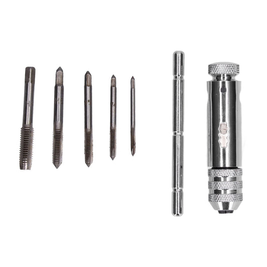 Ratchet Tap Wrench Rigid Hold 3 Positions Gear Box Adjustable Various Tap Sizes T Handle Tap Wrench for V1294-YM0523-3111210400711
