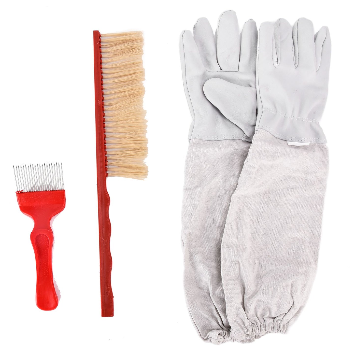 Beekeeping Starters Kit Beehive Smoker Wire Embedder Scraper Bee Brush Supplies Tools for Beekeepers V1294-YM0523-3111210401811