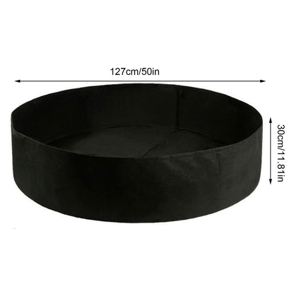 100 Gallon Round Planter Grow Bag Breathable Planting Container for Flowers Vegetables Fruits V1294-YM0523-3111210402611