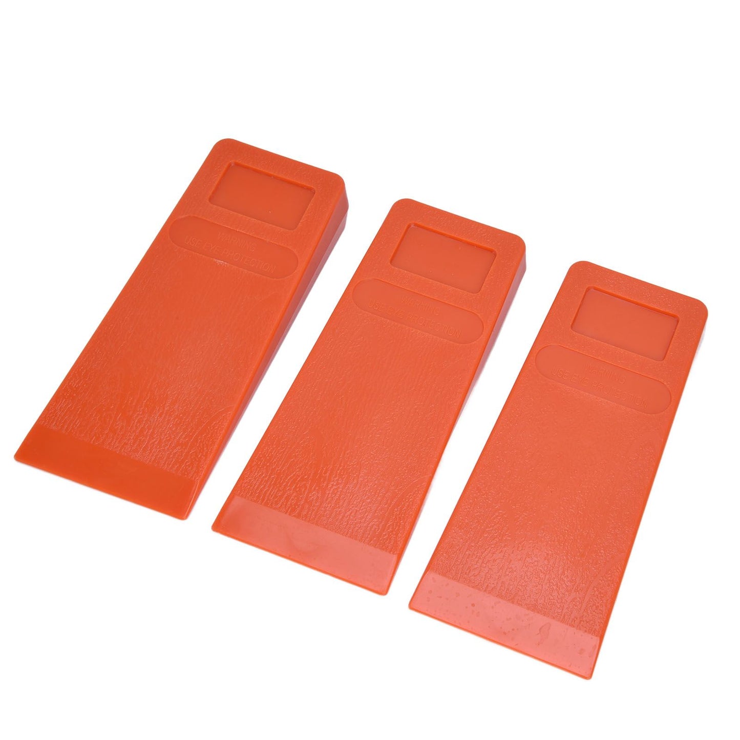 3pcs 8in Felling Wedges Spiked Plastic Safe Logging Tools for Chainsaws Tree Cutting V1294-YM0523-3111210402711