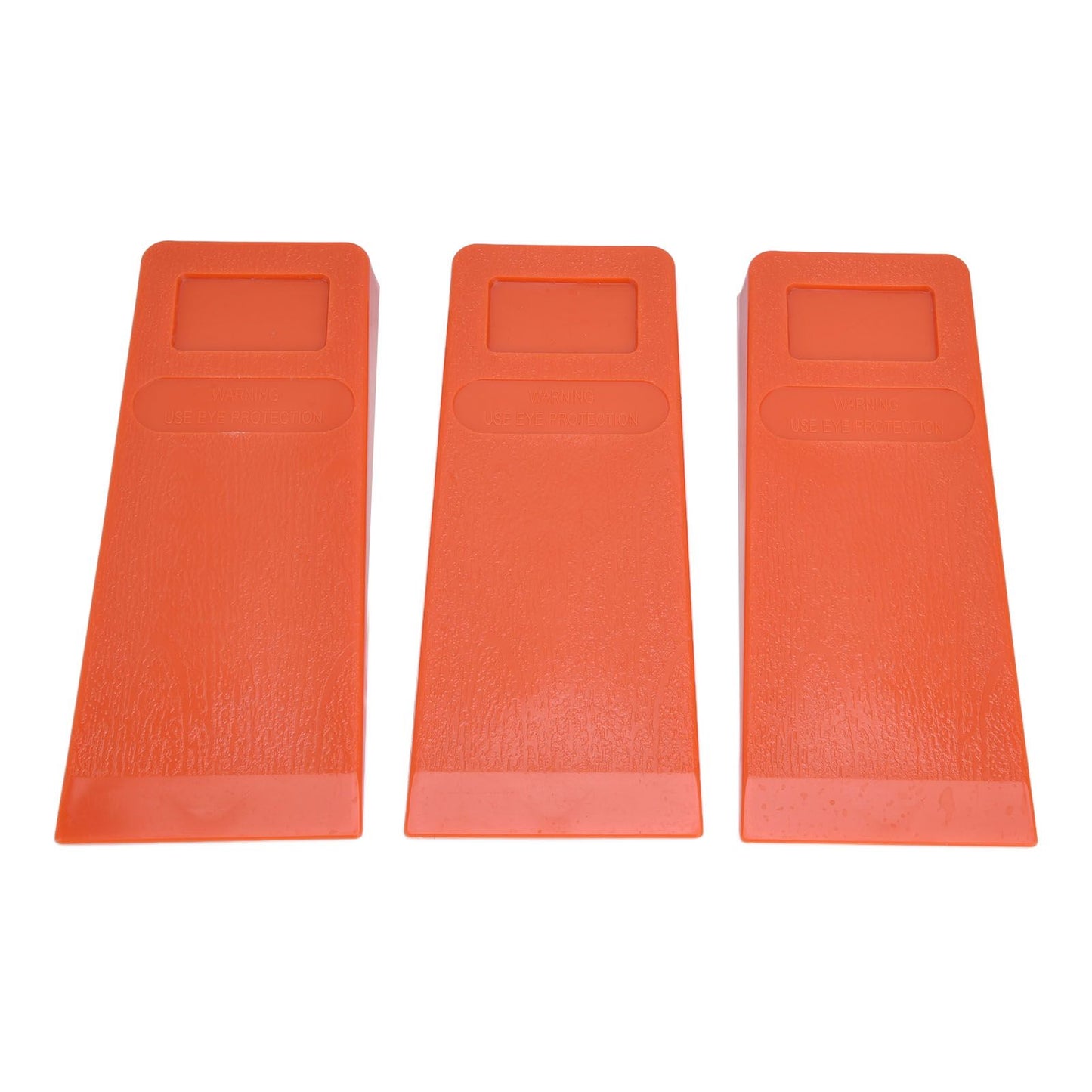 3pcs 8in Felling Wedges Spiked Plastic Safe Logging Tools for Chainsaws Tree Cutting V1294-YM0523-3111210402711