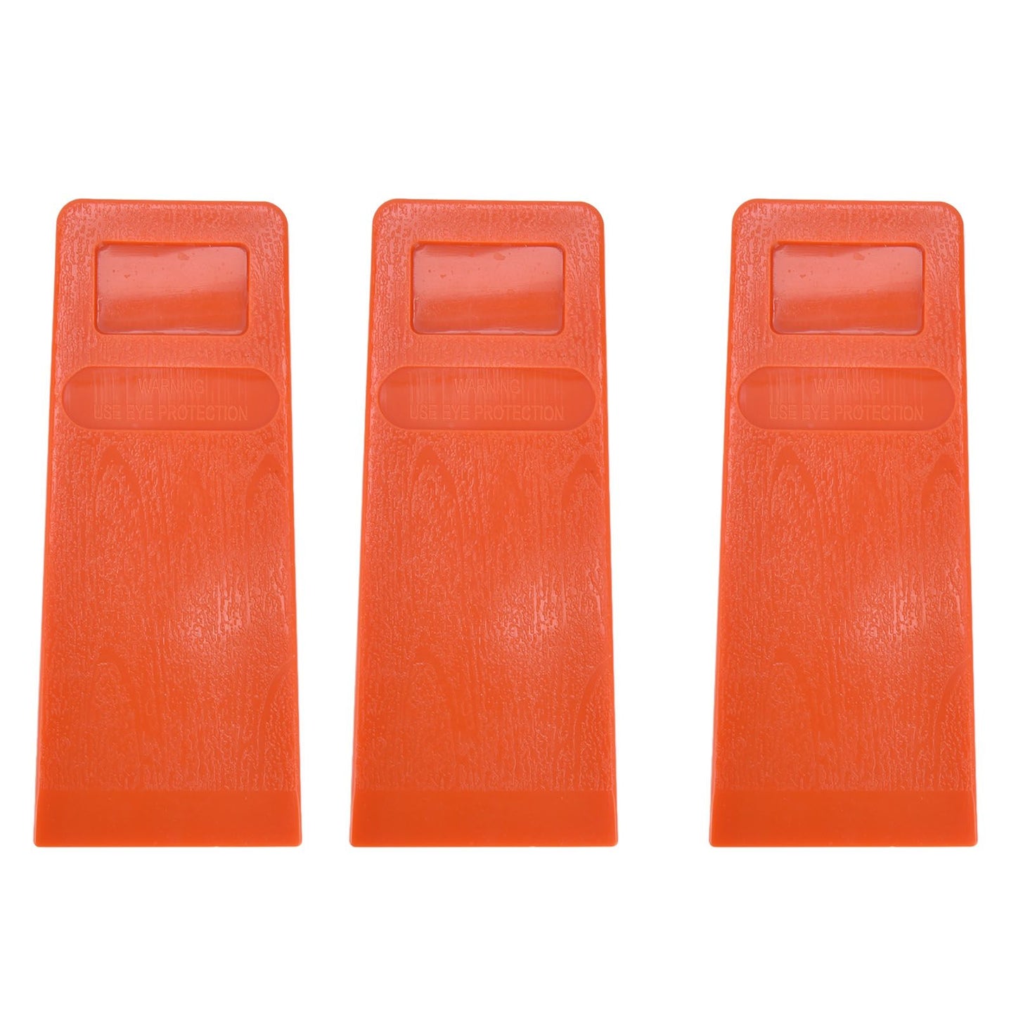 3pcs 8in Felling Wedges Spiked Plastic Safe Logging Tools for Chainsaws Tree Cutting V1294-YM0523-3111210402711