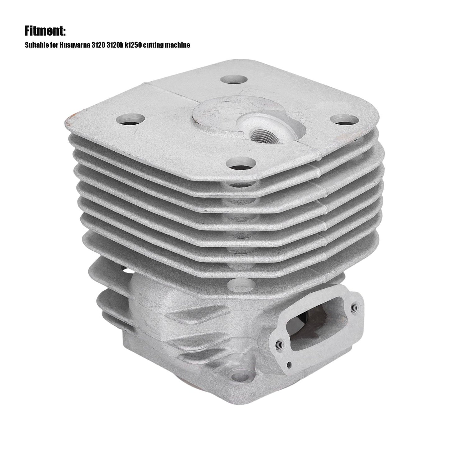 Cylinder Piston Assembly 60mm Replacement for Husqvarna 3120 3120k K1250 Cutting Machine V1294-YM0523-3111210403011