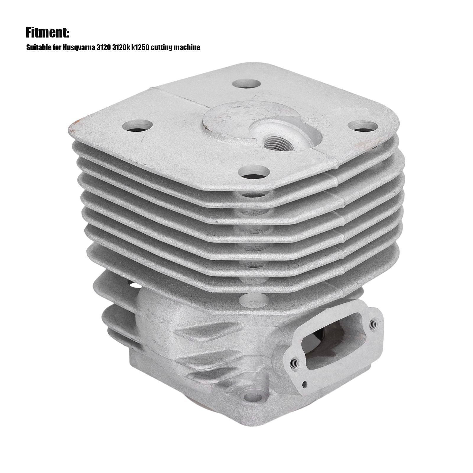 Cylinder Piston Assembly 60mm Replacement for Husqvarna 3120 3120k K1250 Cutting Machine V1294-YM0523-3111210403011
