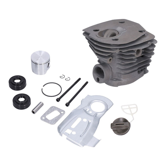 44mm Cylinder Piston Oil Seal Top End Rebuild Kit 503869971 Replacement for Husqvarna 340 345 350 Chain Saw V1294-YM0523-3111210403311