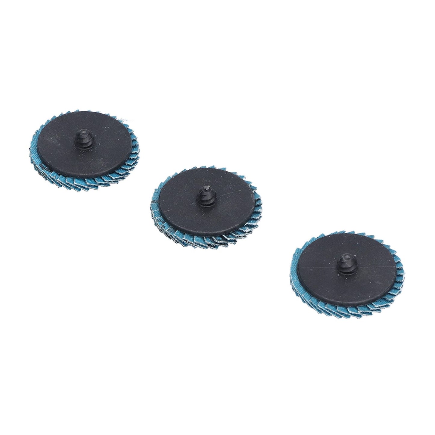 31PCS 2in/5cm Flat Flap Disc 40/60/80 Grits Blue Zirconia Alumina for Grinding Blending Sanding V1294-YM0523-3111210403811