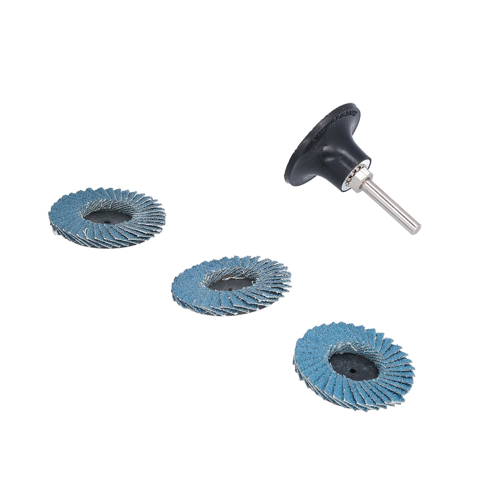 31PCS 2in/5cm Flat Flap Disc 40/60/80 Grits Blue Zirconia Alumina for Grinding Blending Sanding V1294-YM0523-3111210403811