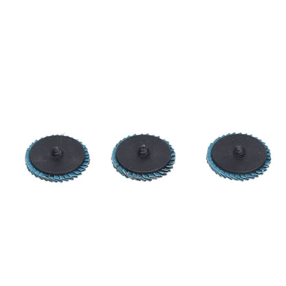 31PCS 2in/5cm Flat Flap Disc 40/60/80 Grits Blue Zirconia Alumina for Grinding Blending Sanding V1294-YM0523-3111210403811