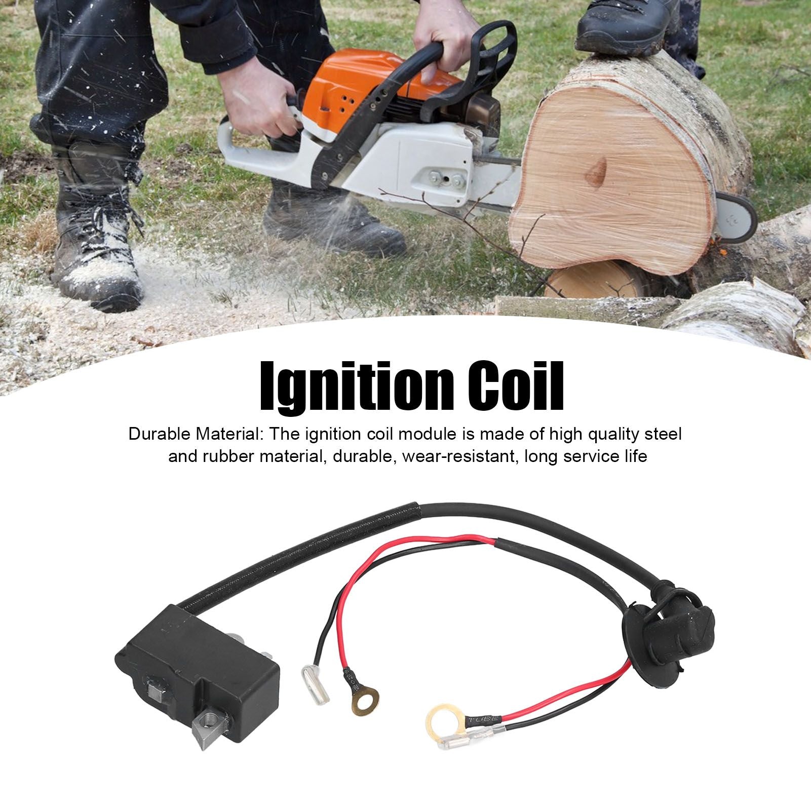 Ignition Coil Module 181143204 Replacement Part for DOLMAR PS-460 PS-500 PS-5000 Chain Saw V1294-YM0523-3111210404111