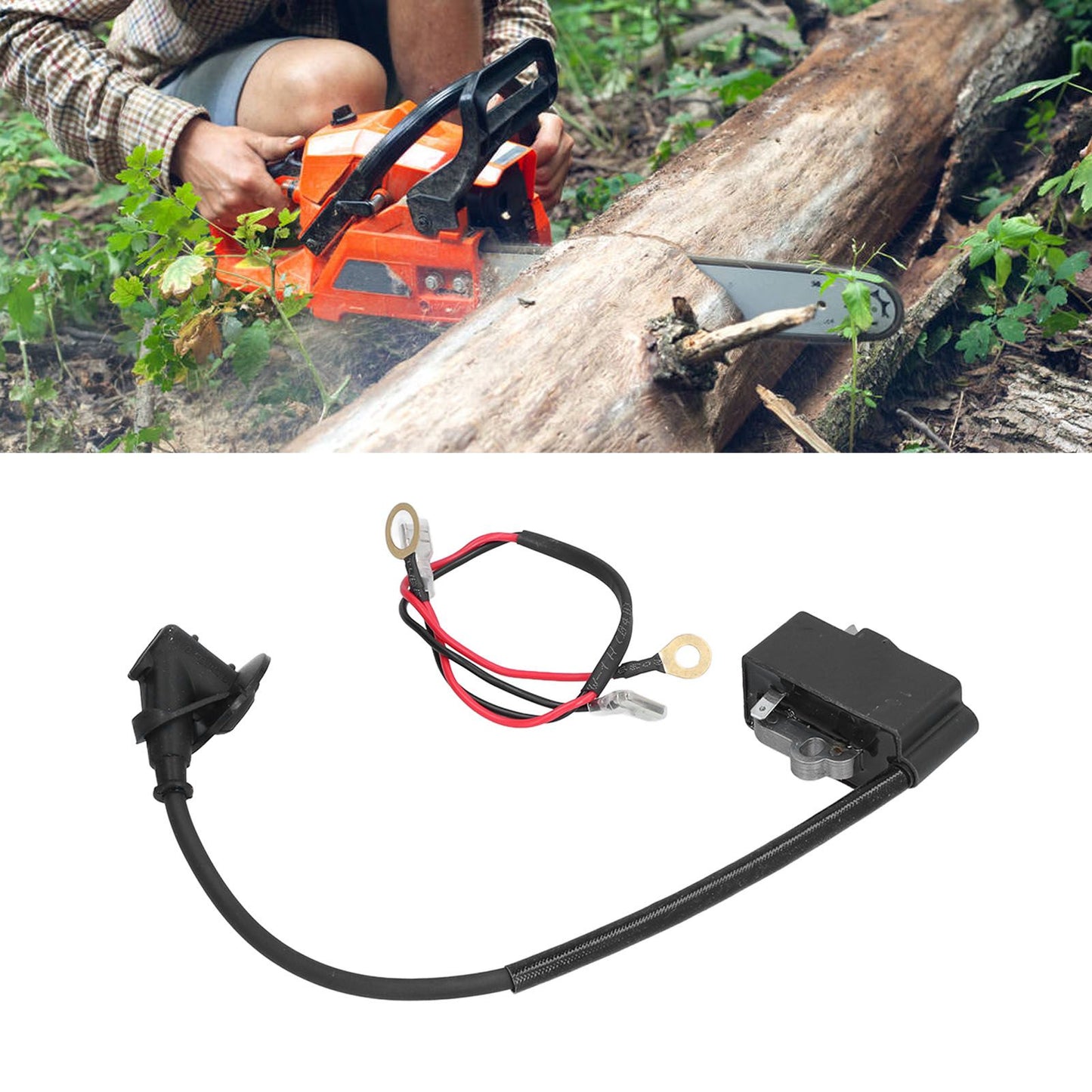 Ignition Coil Module 181143204 Replacement Part for DOLMAR PS-460 PS-500 PS-5000 Chain Saw V1294-YM0523-3111210404111