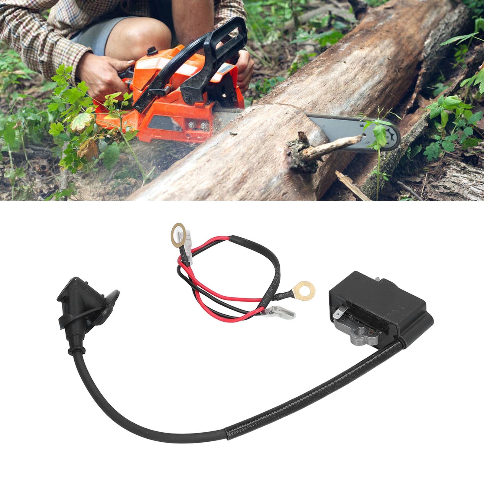Ignition Coil Module 181143204 Replacement Part for DOLMAR PS-460 PS-500 PS-5000 Chain Saw V1294-YM0523-3111210404111