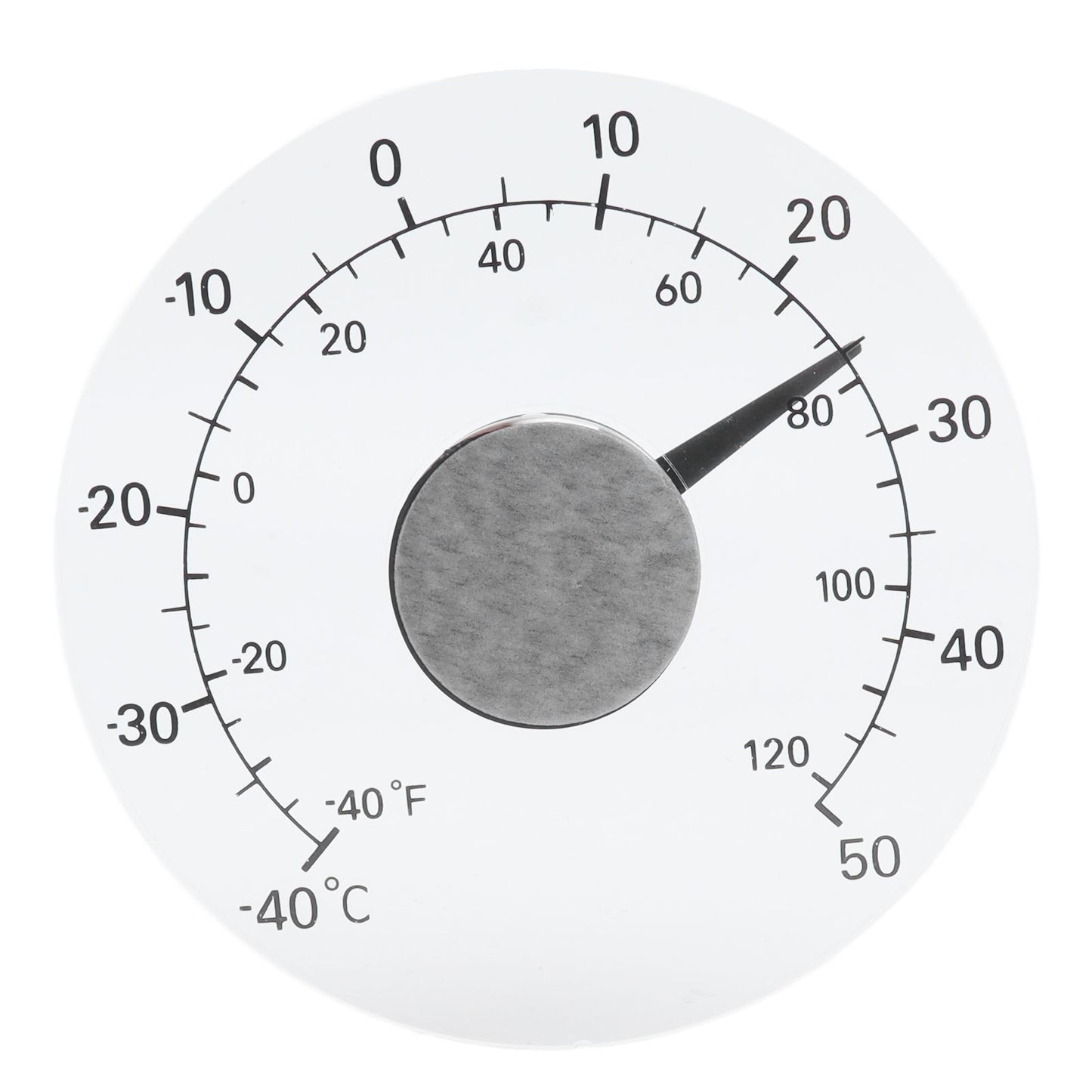 Outdoor Thermometer Adhesive Transparent Waterproof Door Window Temperature Meter for Farm Home V1294-YM0523-3111210404611