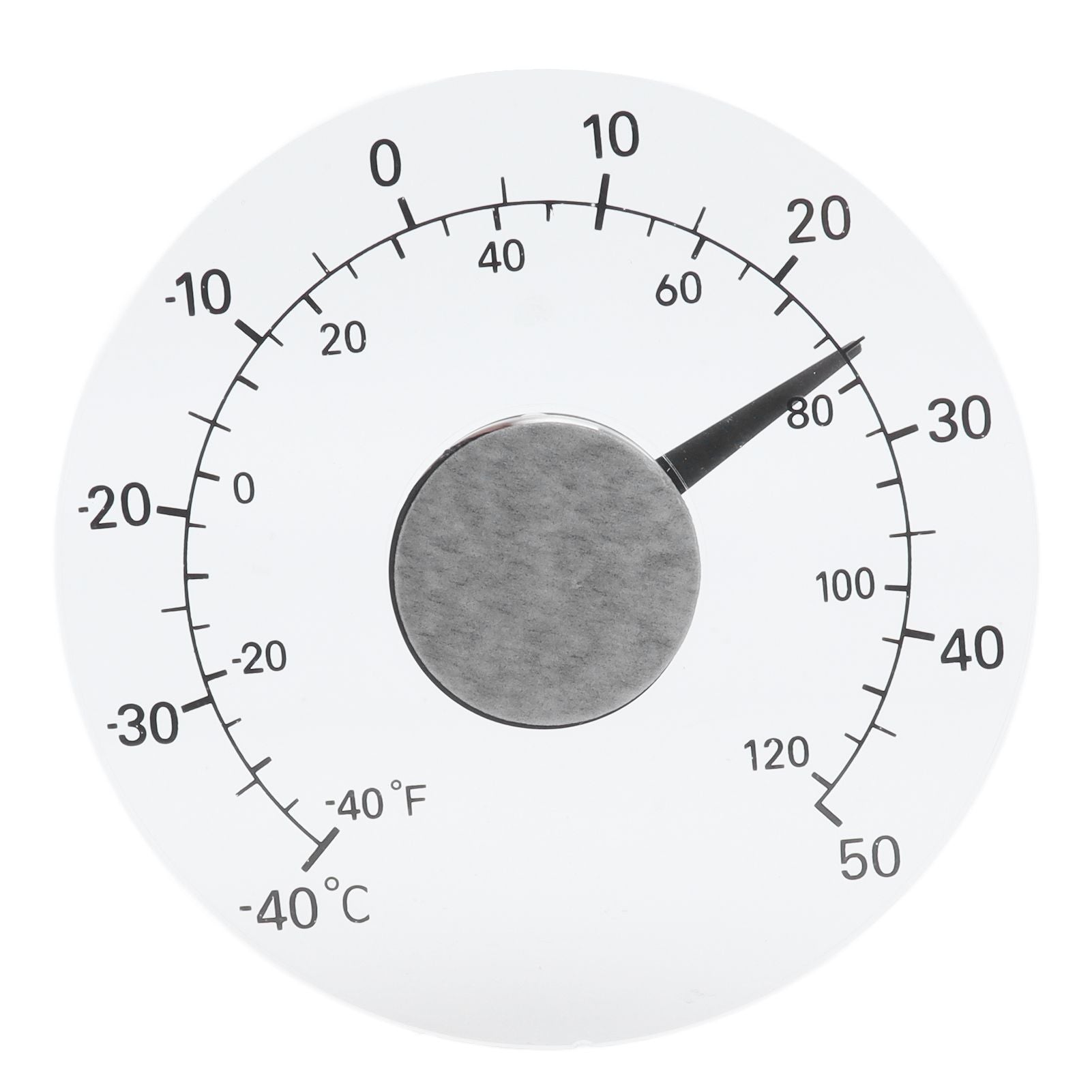 Outdoor Thermometer Adhesive Transparent Waterproof Door Window Temperature Meter for Farm Home V1294-YM0523-3111210404611