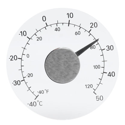 Outdoor Thermometer Adhesive Transparent Waterproof Door Window Temperature Meter for Farm Home V1294-YM0523-3111210404611