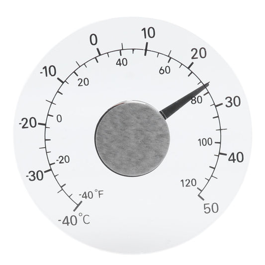 Outdoor Thermometer Adhesive Transparent Waterproof Door Window Temperature Meter for Farm Home V1294-YM0523-3111210404611