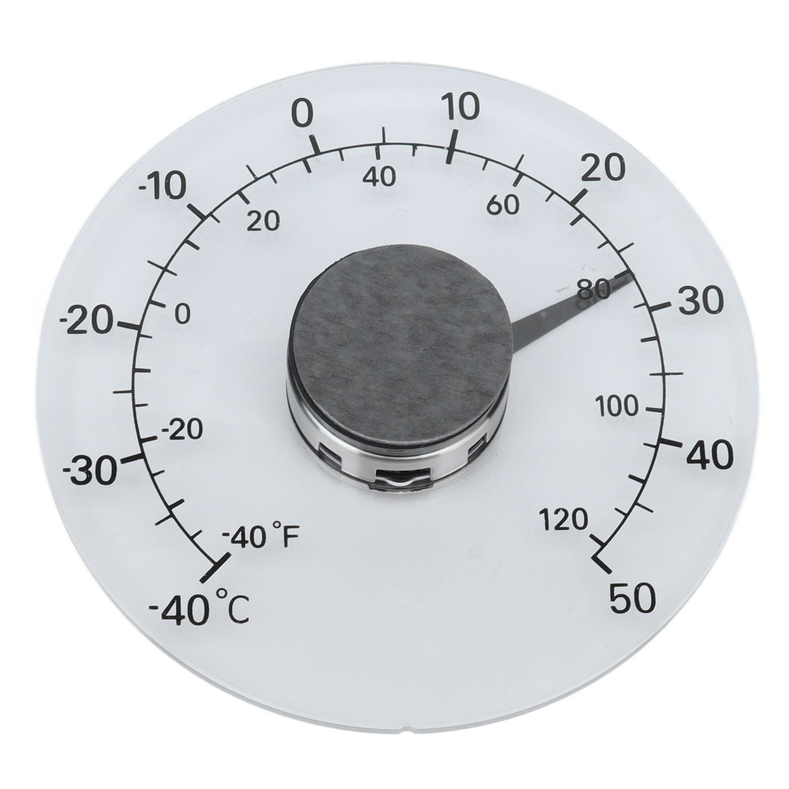 Outdoor Thermometer Adhesive Transparent Waterproof Door Window Temperature Meter for Farm Home V1294-YM0523-3111210404611