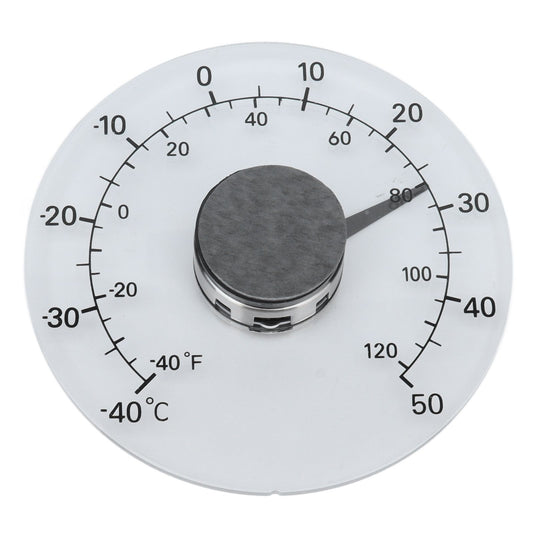 Outdoor Thermometer Adhesive Transparent Waterproof Door Window Temperature Meter for Farm Home V1294-YM0523-3111210404611