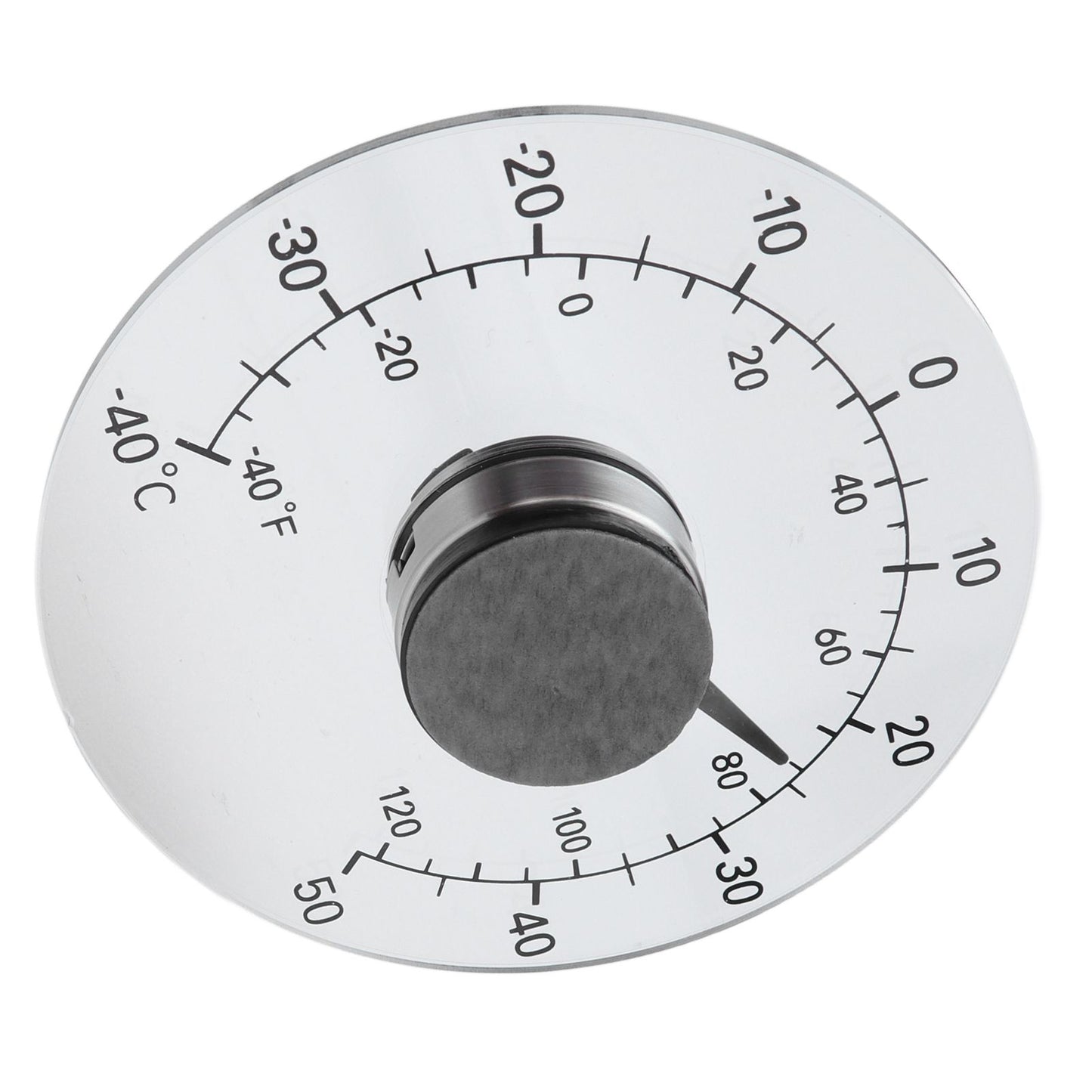 Outdoor Thermometer Adhesive Transparent Waterproof Door Window Temperature Meter for Farm Home V1294-YM0523-3111210404611