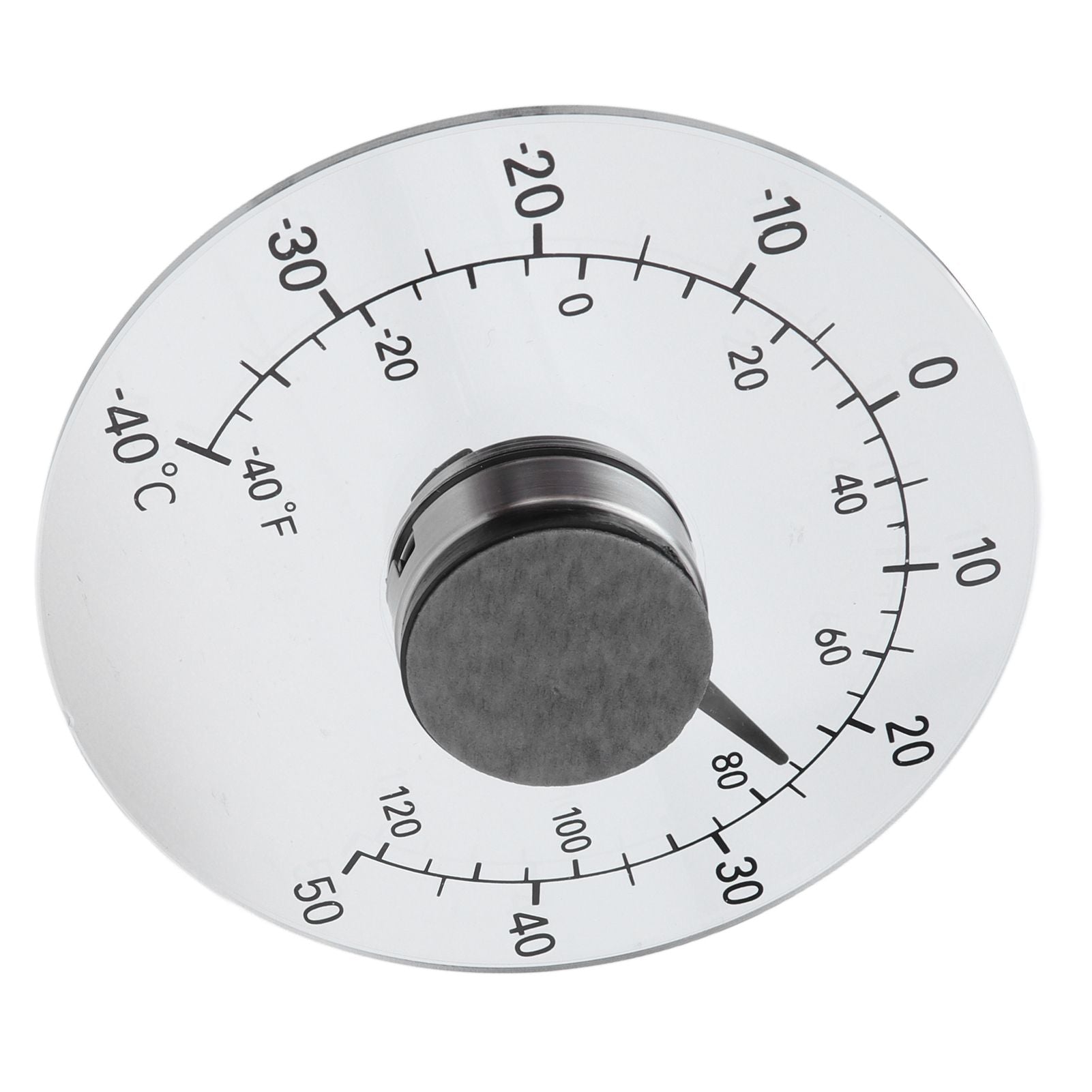 Outdoor Thermometer Adhesive Transparent Waterproof Door Window Temperature Meter for Farm Home V1294-YM0523-3111210404611