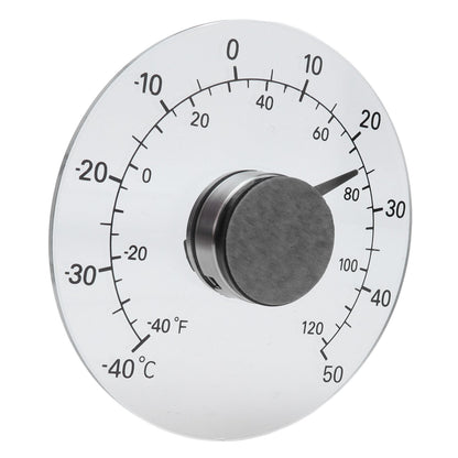 Outdoor Thermometer Adhesive Transparent Waterproof Door Window Temperature Meter for Farm Home V1294-YM0523-3111210404611