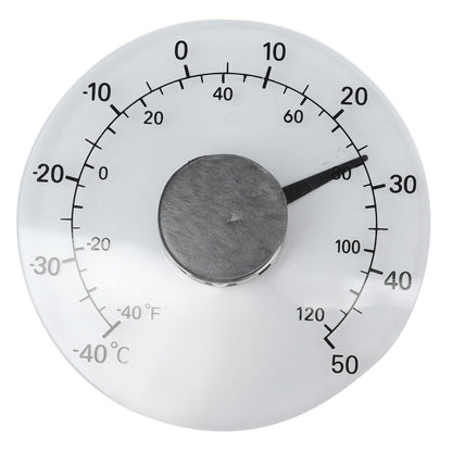 Outdoor Thermometer Adhesive Transparent Waterproof Door Window Temperature Meter for Farm Home V1294-YM0523-3111210404611