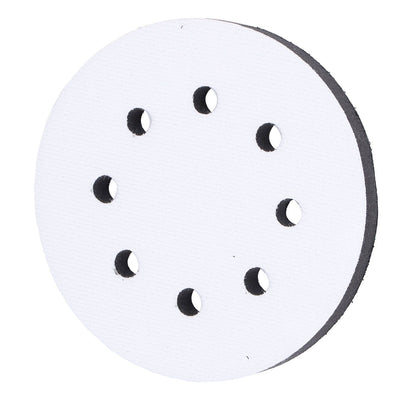 5 Inch 8 Holes Hook and Loop Soft Sponge Cushion Density Interface Pads for for Sanding Machine Tray V1294-YM0523-3111210404811