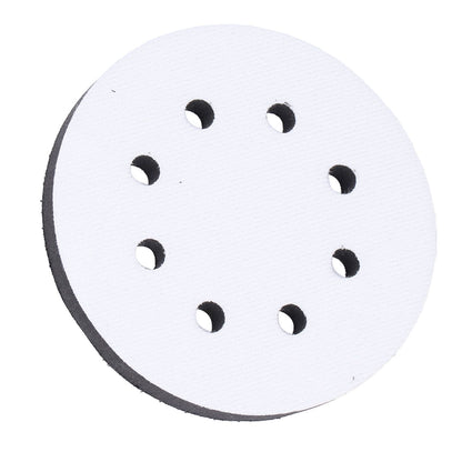 5 Inch 8 Holes Hook and Loop Soft Sponge Cushion Density Interface Pads for for Sanding Machine Tray V1294-YM0523-3111210404811