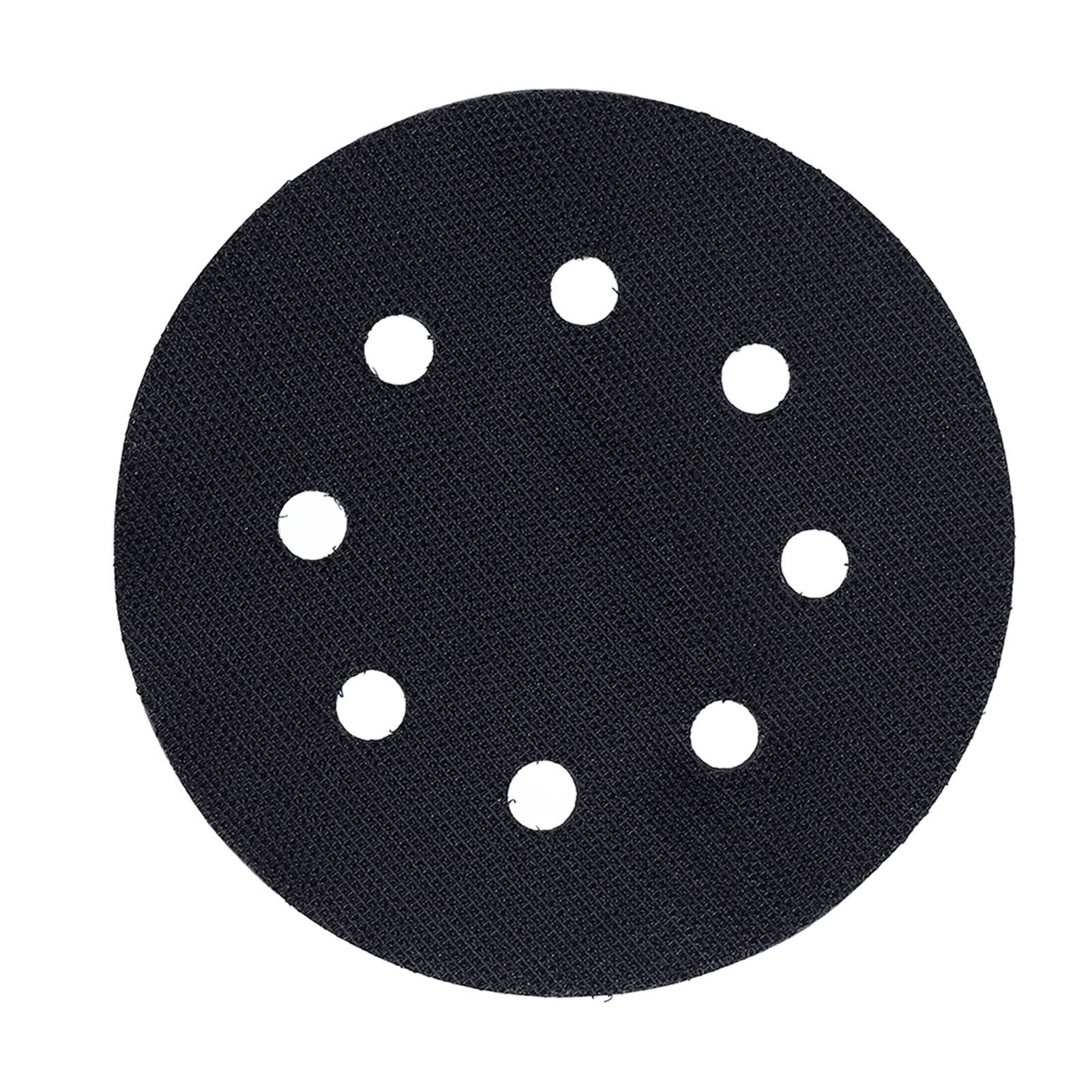 5 Inch 8 Holes Hook and Loop Soft Sponge Cushion Density Interface Pads for for Sanding Machine Tray V1294-YM0523-3111210404811