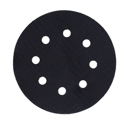 5 Inch 8 Holes Hook and Loop Soft Sponge Cushion Density Interface Pads for for Sanding Machine Tray V1294-YM0523-3111210404811