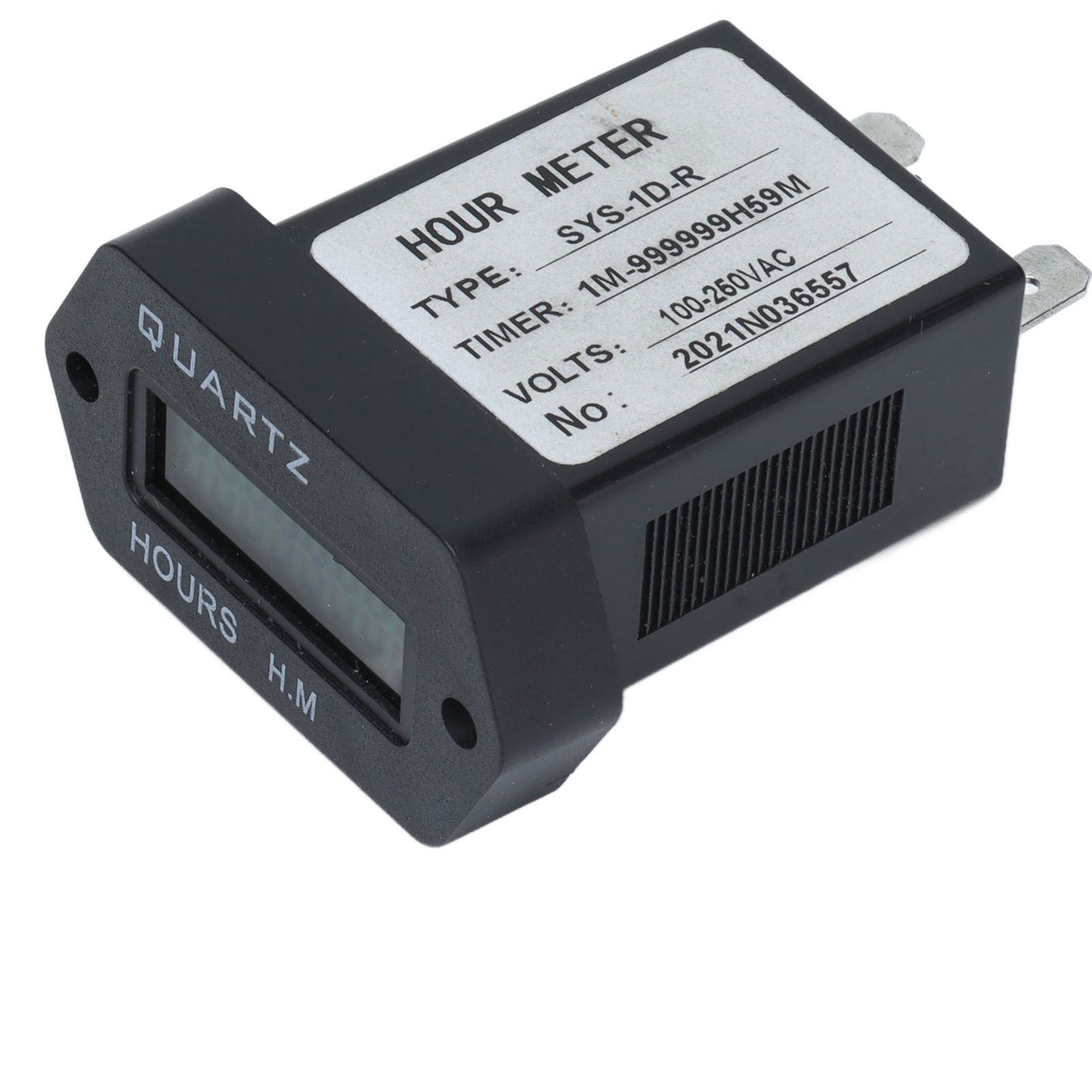 Industrial Time Counter Stable High Accuracy Digital Display Timer With Rubber Ring for Generator Excavator V1294-YM0523-3111210405011