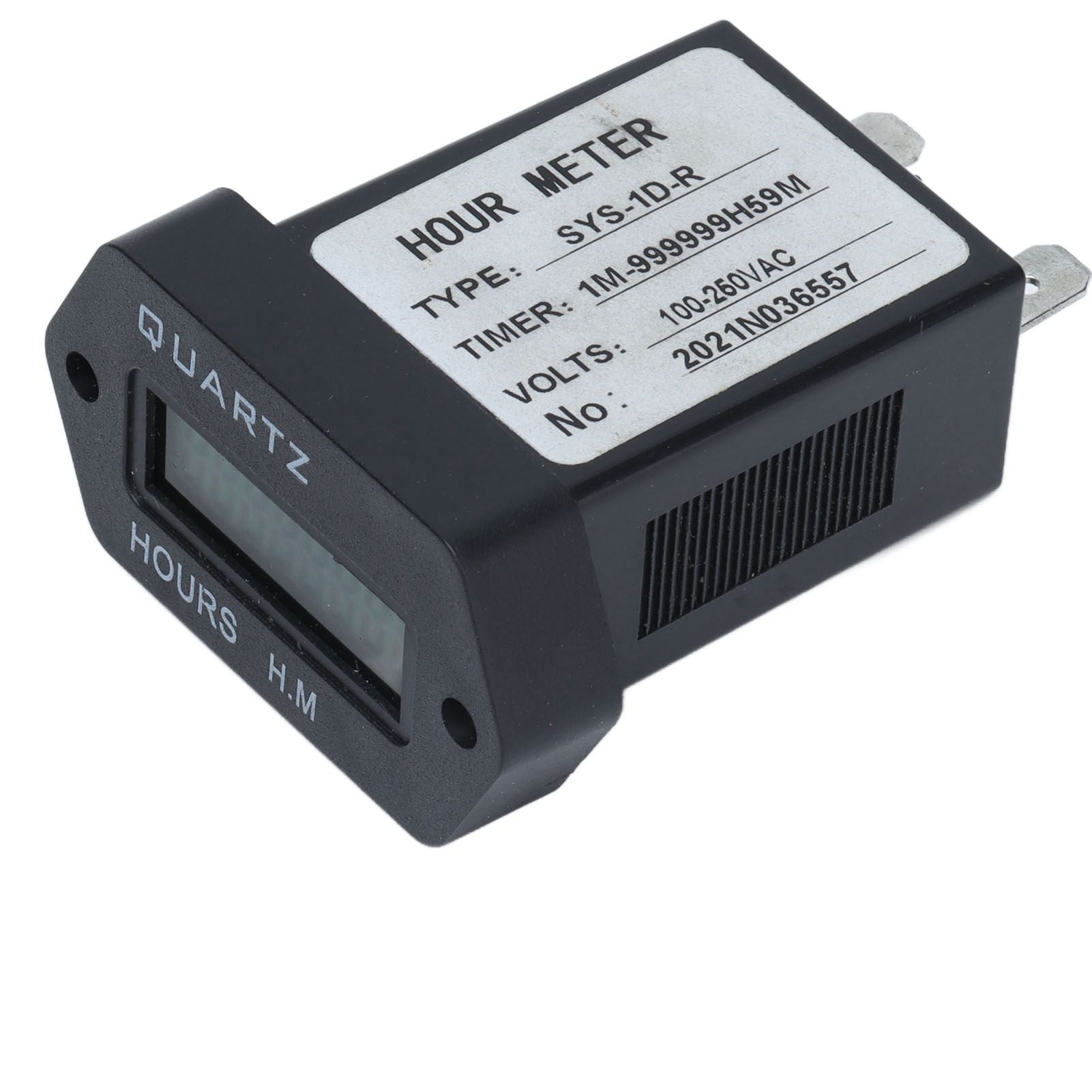 Industrial Time Counter Stable High Accuracy Digital Display Timer With Rubber Ring for Generator Excavator V1294-YM0523-3111210405011