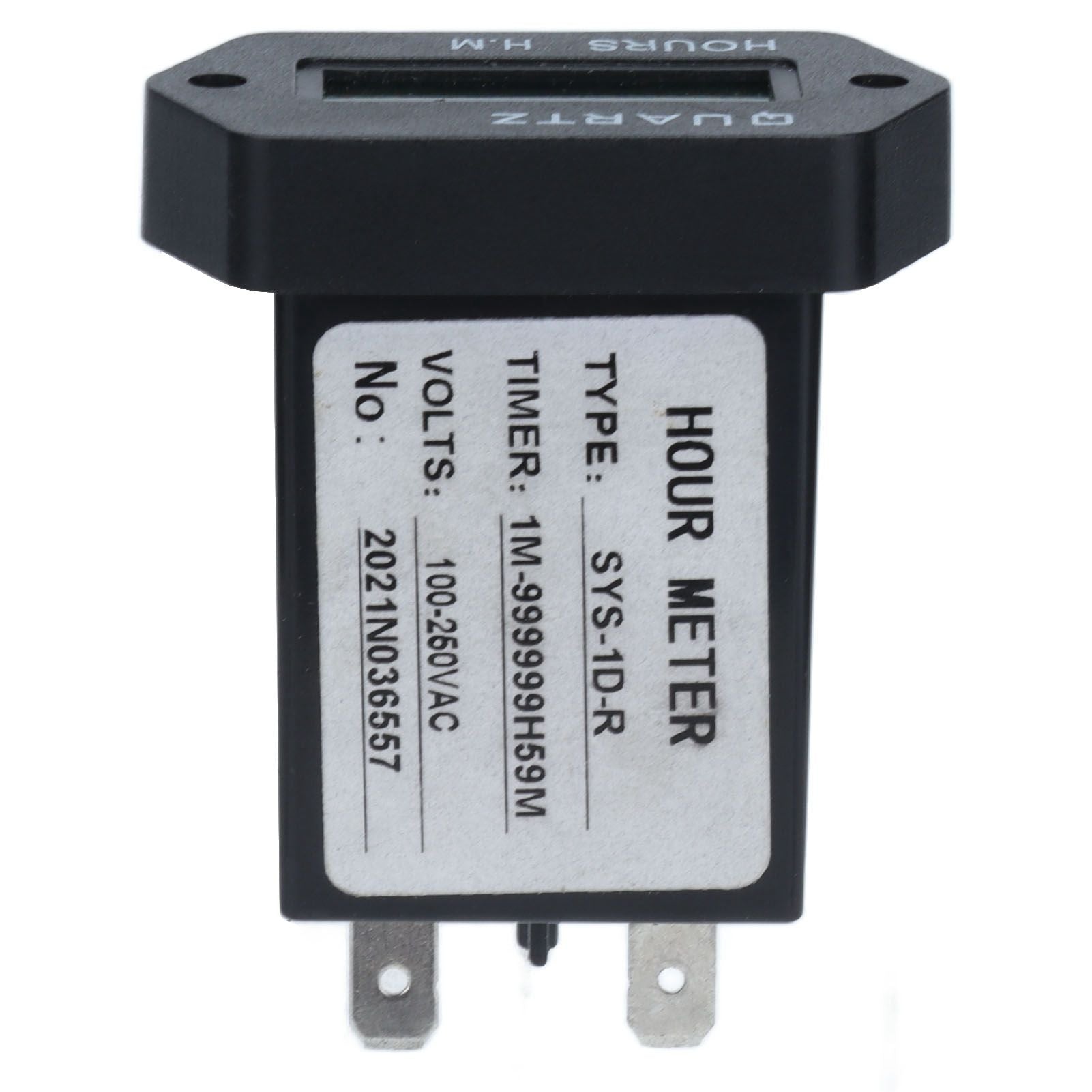 Industrial Time Counter Stable High Accuracy Digital Display Timer With Rubber Ring for Generator Excavator V1294-YM0523-3111210405011