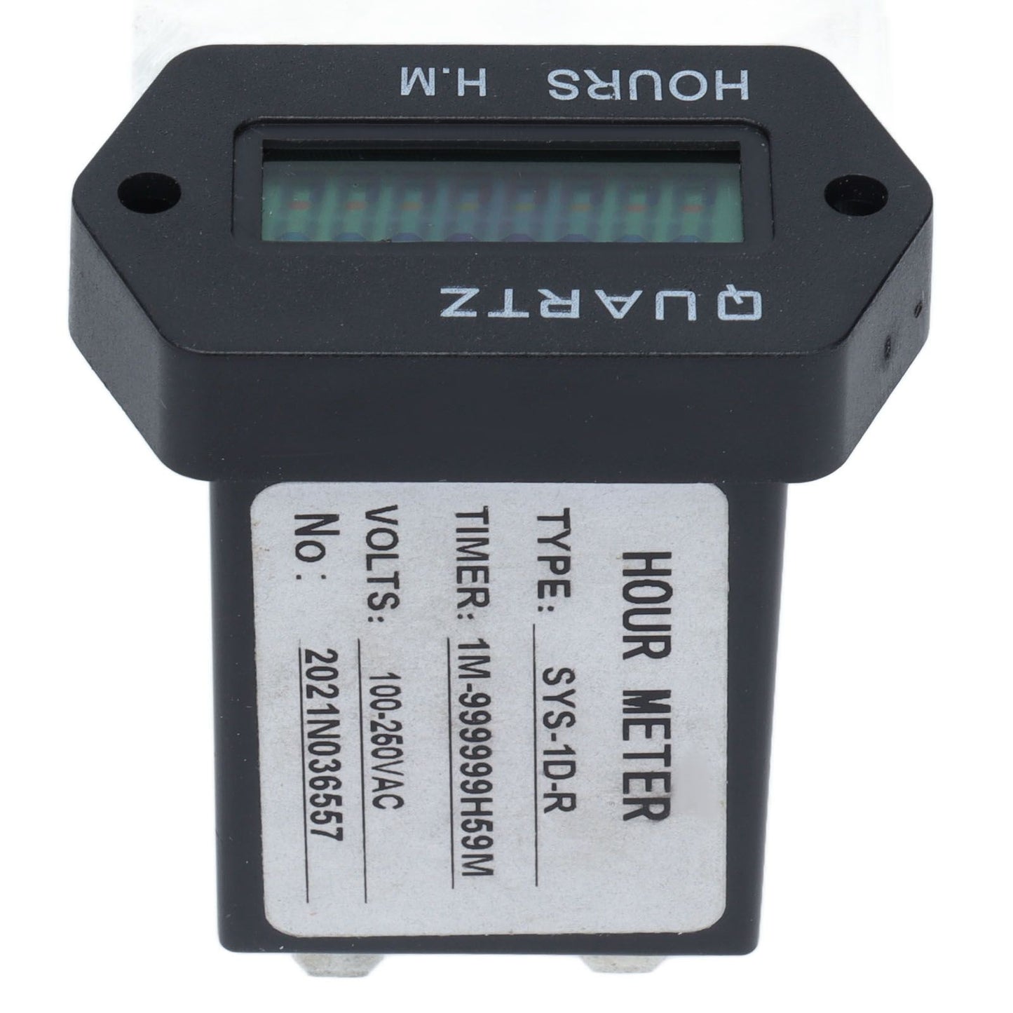 Industrial Time Counter Stable High Accuracy Digital Display Timer With Rubber Ring for Generator Excavator V1294-YM0523-3111210405011