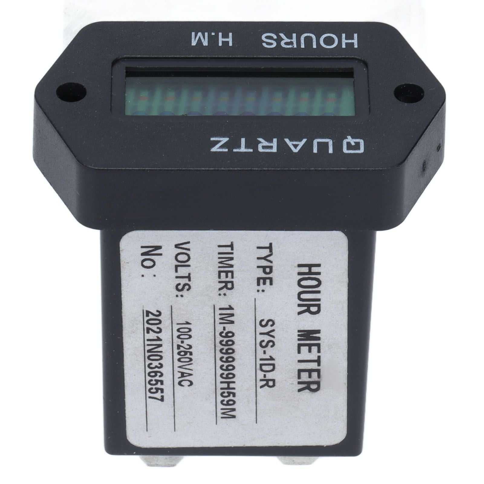 Industrial Time Counter Stable High Accuracy Digital Display Timer With Rubber Ring for Generator Excavator V1294-YM0523-3111210405011