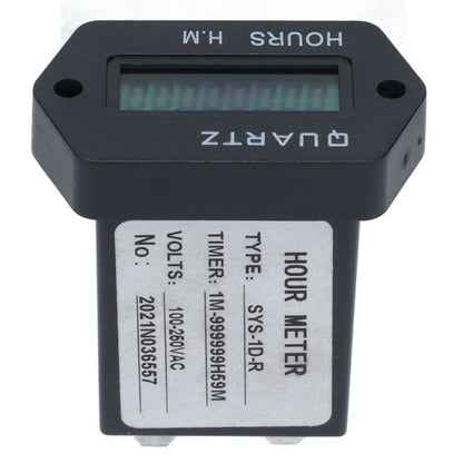 Industrial Time Counter Stable High Accuracy Digital Display Timer With Rubber Ring for Generator Excavator V1294-YM0523-3111210405011
