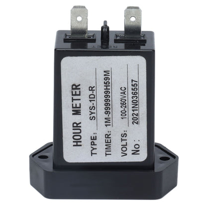 Industrial Time Counter Stable High Accuracy Digital Display Timer With Rubber Ring for Generator Excavator V1294-YM0523-3111210405011