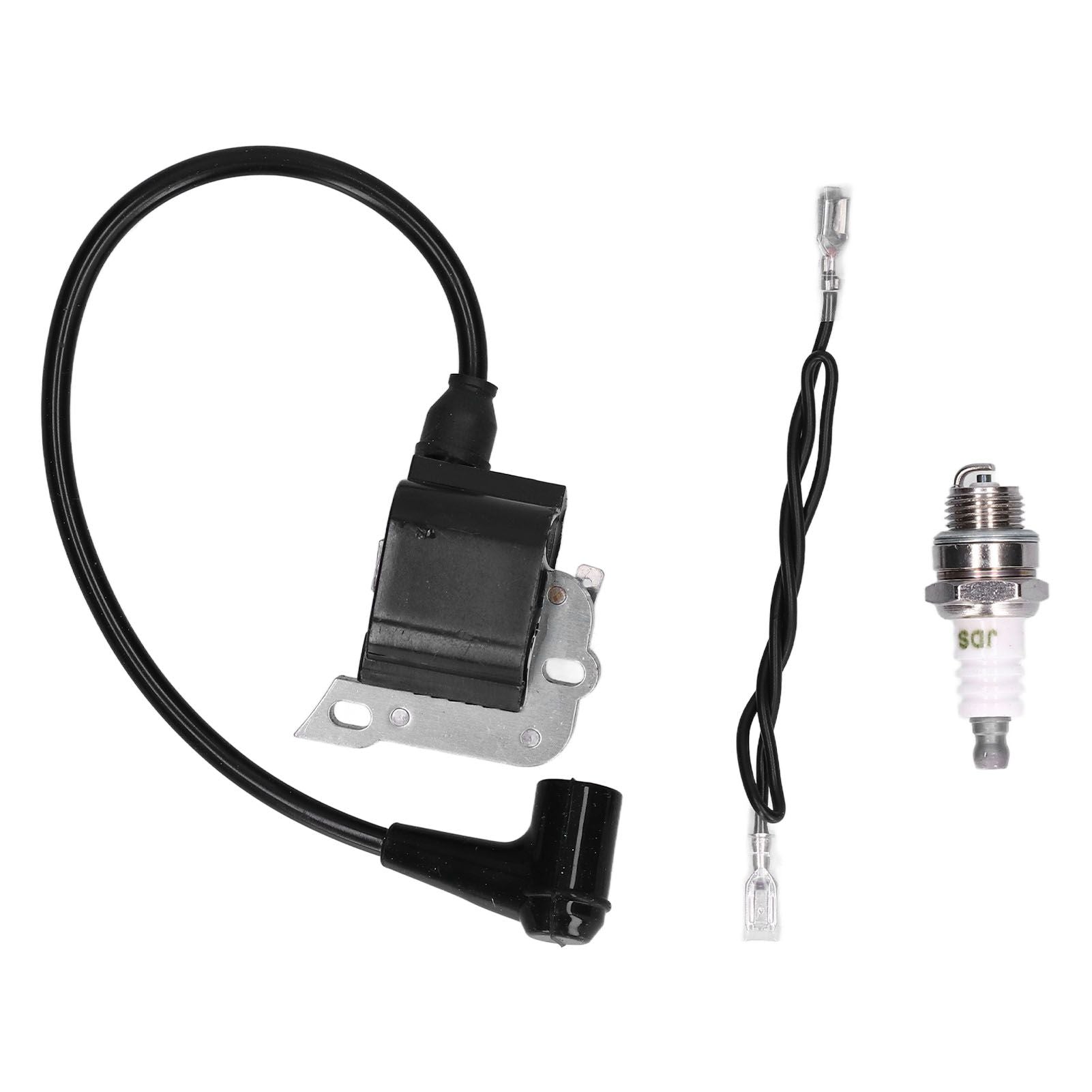 Ignition Coil Module with Spark Plug Suitable for JONSERED Chain Saw 450 455 525 535 490 590 V1294-YM0523-3111210405211