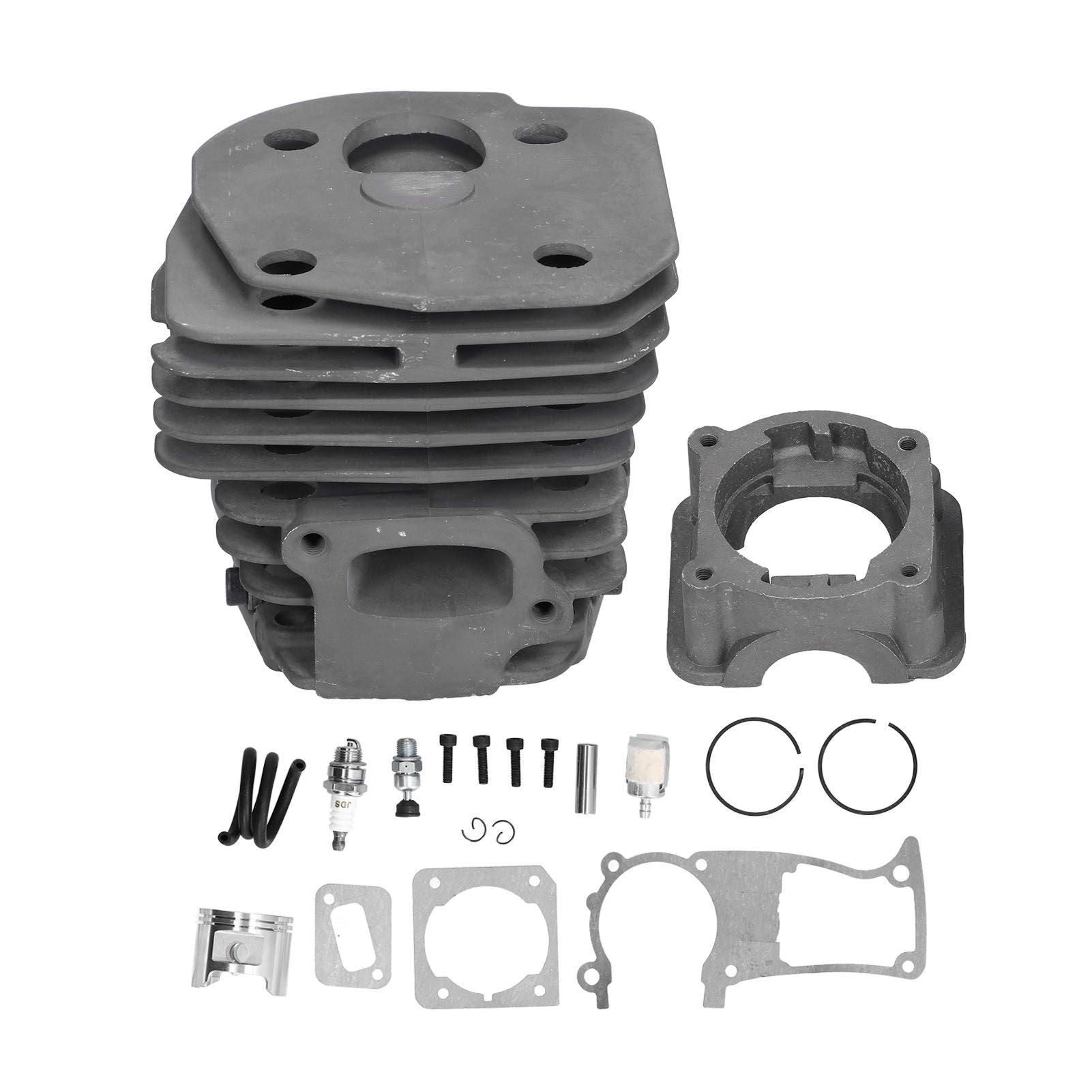 Cylinder Piston Kit Cylinder Piston Pressure Reducing Valve Paper Pad 45mm for Husqvarna 350 353 V1294-YM0523-3111210406011