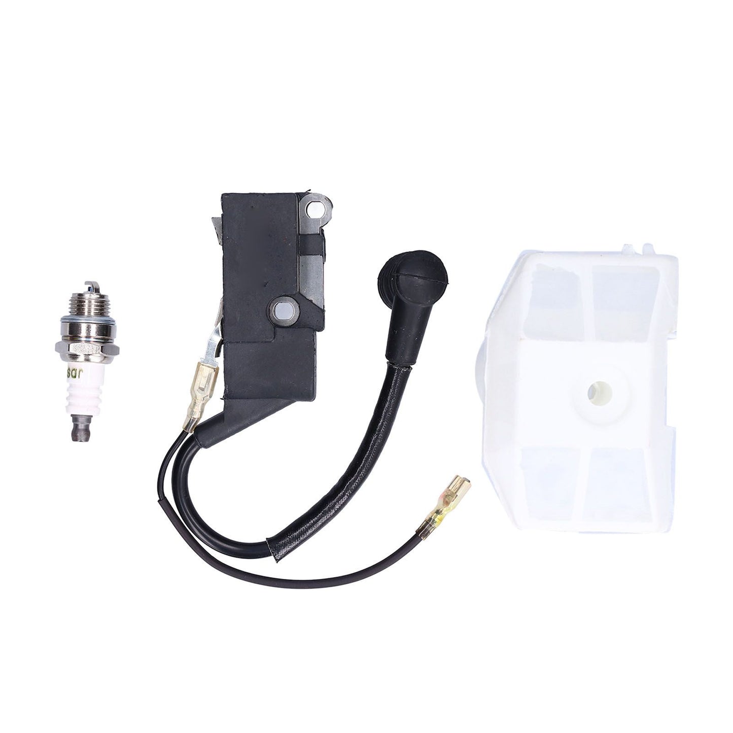 Ignition Coil Air Filter Kit Wear Resistant Ignition Coils for 4500 5200 5800 45cc 52cc 58cc Chainsaw V1294-YM0523-3111210406111